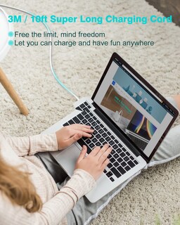 Foto 3 | Foto 3 | Adaptador De Corriente Usb C Charger Ifeart De 96 W Para Macbook Pro De 16 Pulgadas - Venta Internacional.
