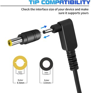 Foto 2 | Foto 2 | Adaptador Ac Easy Style De 65 W, 19 V Y 3,42 A De Repuesto Para Acer - Venta Internacional.