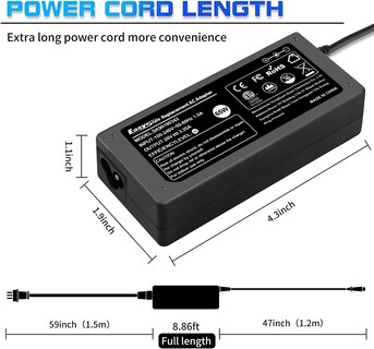 Foto 4 | Foto 4 | Adaptador Ac Easy Style De 65 W, 19 V Y 3,42 A De Repuesto Para Acer - Venta Internacional.