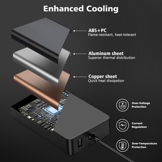 Foto 6 | Foto 6 | Cargador Skyvast De 65 W Para Microsoft Surface Pro 9, 8, 7+, 7, 6, 5, 4, 3, X - Venta Internacional.