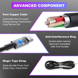 Foto 5 | Foto 5 | Adaptador Ac Y Cargador Usb C De 130 W Para El Portátil Dell Xps 15 17 - Venta Internacional.