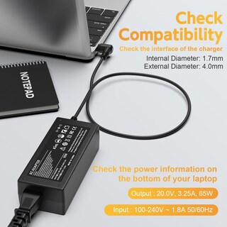 Foto 2 | Foto 2 | Cargador Portátil Rolada 65w Para Lenovo Ideapad 1 3 5, Flex 4 5 6 - Venta Internacional.