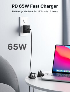 Foto 2 | Foto 2 | Cable Charger Jsaux Usb-c Pd 3.0 De 65 W, 10 Pies, Para Computadora Portátil Y Teléfono - Venta Internacional.