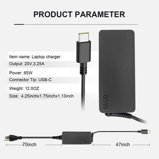 Foto 2 | Foto 2 | Cargador Gomarty Usb C De 65 W Para Lenovo Thinkpad/chromebook/yoga - Venta Internacional.