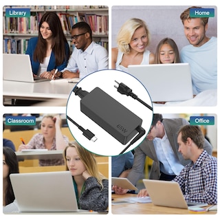 Foto 5 | Foto 5 | Cargador Usb C De 65 W Y 45 W Para Portátil Lenovo Thinkpad Yoga Chrome - Venta Internacional.