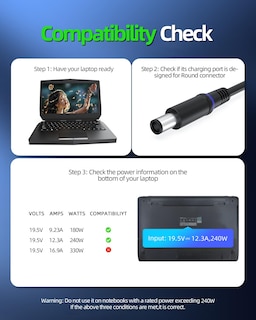 Foto 2 | Foto 2 | Cargador Portátil Dexpt Para Dell Alienware - Venta Internacional