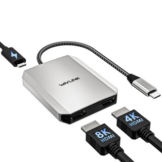 Foto 1 | Foto 1 | Adaptador Usb C A Hdmi Dual Wavlink Para Dell Xps Hp Lenovo - Venta Internacional.