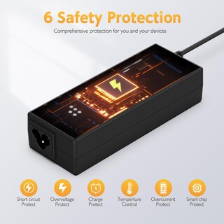 Foto 6 | Foto 6 | Cable De Alimentación Rolada De 90 W 19 V Y 4 74 A Compatible Con Hp All-in-one - Venta Internacional.