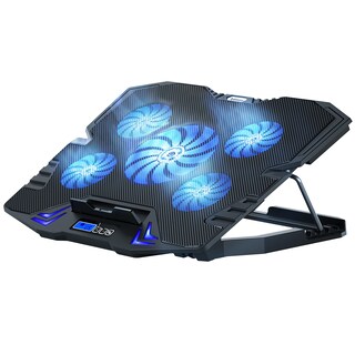 Foto 1 | Foto 1 | Venta Internacional - Enfriador Para Portátil Topmate C5 Gaming De 12 A 15,6 Pulgadas Con 5 Ventiladores Y Pantalla Lcd