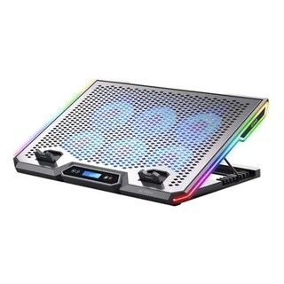 Foto 1 | Foto 1 | Base Enfriadora Acteck Froost Zero Be640 Aluminio + Abs 6x Ventiladores 2x Puertos Usb Rgb