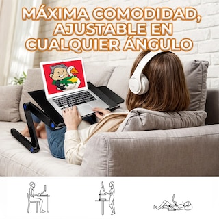 Foto 4 | Foto 4 | Mesa Retráctil Para Laptop