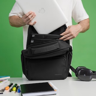 Foto 6 | Foto 6 | Mochila para Laptop Alfa Coolcapital 15.6'' color Negro