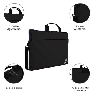 Foto 3 | Foto 3 | Mochila para Laptop DOLCE MOCLT4 color Negro Unisex