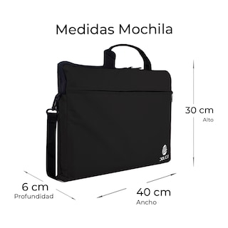 Foto 4 | Foto 4 | Mochila para Laptop DOLCE MOCLT4 color Negro Unisex
