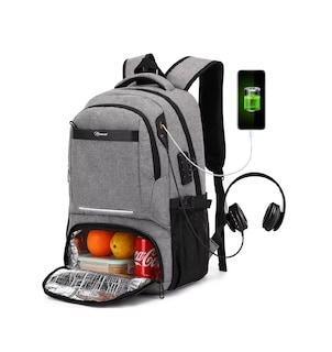 Foto 2 | Foto 2 | Mochila Belug Gris compatible con Portátil de 15,6''