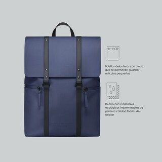 Foto 3 | Foto 3 | Mochila Gaston Luga Spläsh 2.0 14.2l para Laptop De 13'' Azul