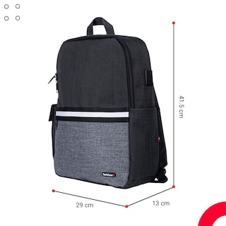 Foto 4 | Foto 4 | Mochila TechZone Glad Porta Laptop 15.6 pulgadas color Negro