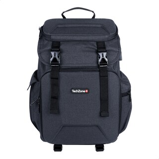 Foto 2 | Foto 2 | Mochila Techzone Glory para Laptop 15.6 con Puerto Usb Gris