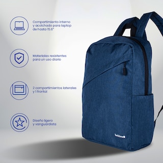 Foto 4 | Foto 4 | Backpack Techzone Classic Azul