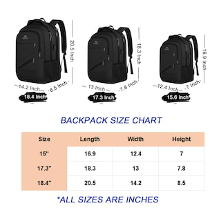 Foto 5 | Foto 5 | Venta Internacional - Mochila Matein Business Travel Extra Grande para Laptop U de 17 Pulgadas