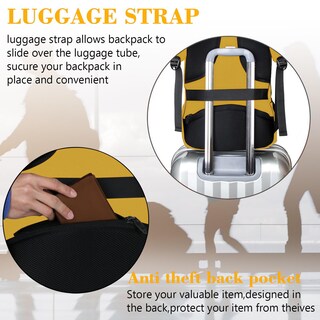 Foto 6 | Foto 6 | Venta Internacional - Mochila Matein College Para Portátil Extra Grande De 17,3'' Con Puerto Usb