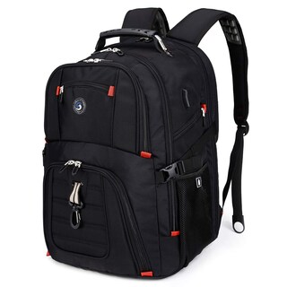 Foto 1 | Foto 1 | Mochila de Viaje para Portátil Shrradoo Negra 52L 17'' - Venta Internacional