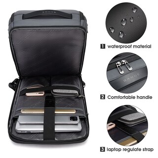 Foto 2 | Foto 2 | Mochila Bange Business Smart Impermeable para Portátil de 15,6 Pulgadas - Venta Internacional