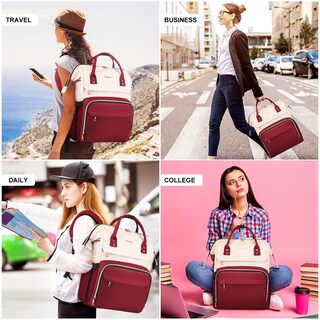 Foto 6 | Foto 6 | Mochila Para Portátil Lovevook Fashion Business Para Mujer, 12 L - Venta Internacional.