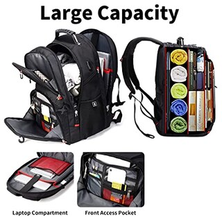 Foto 6 | Foto 6 | Mochila Shrradoo 50 l con Puerto Usb - Venta Internacional
