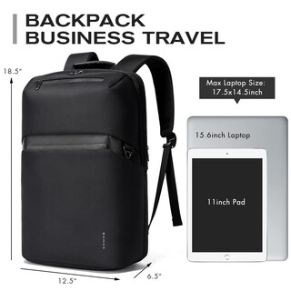 Foto 3 | Foto 3 | Mochila Bange Negra 15,6'' - Venta Internacional