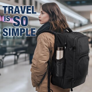Foto 6 | Foto 6 | Mochila de Viaje Dinictis para Portátil Dinictis Carry-On Flight De 17 Pulgadas - Venta Internacional