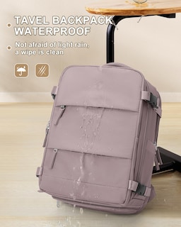 Foto 5 | Foto 5 | Mochila de Viaje Coowoz Grande Impermeable Rosa Unisex - Venta Internacional