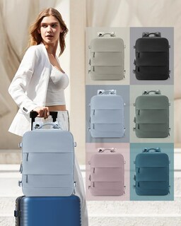 Foto 6 | Foto 6 | Mochila de Viaje Coowoz Grande Impermeable Unisex - Venta Internacional