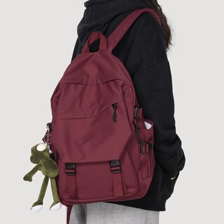 Foto 4 | Foto 4 | Mochila Escolar Ligera Coowoz Resistente al Agua Roja - Venta Internacional