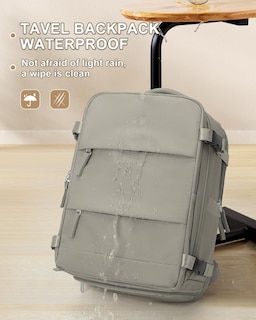 Foto 7 | Foto 7 | Mochila de Viaje Impermeable Coowoz Carry On Unisex - Venta Internacional