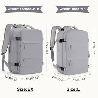 Foto 2 | Foto 2 | Mochila Coowoz de Viaje Impermeable Unisex - Venta Internacional