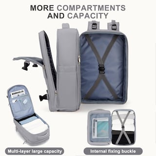 Foto 7 | Foto 7 | Mochila Coowoz de Viaje Impermeable Unisex - Venta Internacional