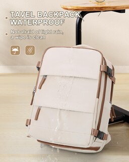 Foto 6 | Foto 6 | Mochila de Viaje Impermeable Coowoz Carry On Unisex - Venta Internacional