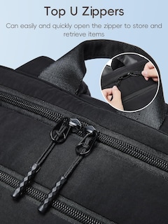 Foto 3 | Foto 3 | Mochila Cluci Lightweight Travel para Portátil de 15,6\" Negro - Venta Internacional