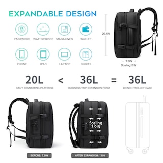 Foto 2 | Foto 2 | Mochila Bange Airback con Compresión al Vacío Antirrobo - Venta Internacional