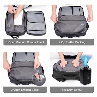 Foto 3 | Foto 3 | Mochila Bange Airback con Compresión al Vacío Antirrobo - Venta Internacional