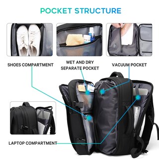 Foto 4 | Foto 4 | Mochila Bange Airback con Compresión al Vacío Antirrobo - Venta Internacional