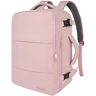 Foto 1 | Foto 1 | Mochila Taygeer Travel Para Mujer Con Puerto Usb Y Funda Para Zapatos, Color Rosa - Venta Internacional.