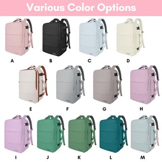 Foto 2 | Foto 2 | Mochila Taygeer Travel Para Mujer Con Puerto Usb Y Funda Para Zapatos, Color Rosa - Venta Internacional.