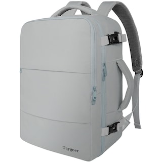 Foto 1 | Foto 1 | Mochila De Viaje Taygeer Carry On De 15.6 Pulgadas Con Puerto Usb, Color Gris - Venta Internacional.