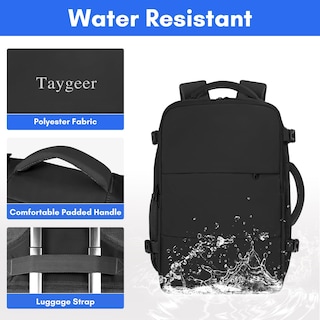 Foto 7 | Foto 7 | Mochila de Viaje Taygeer Negra-Venta Internacional