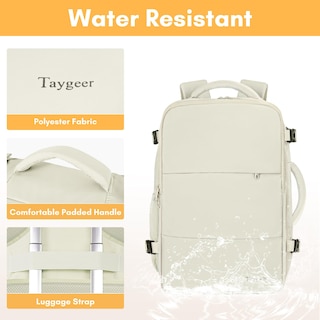 Foto 7 | Foto 7 | Mochila de Viaje Taygeer Blanca-Venta Internacional