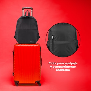 Foto 7 | Foto 7 | Mochila Backpack Lite Techzone Acojinada Porta Laptop 15.6”