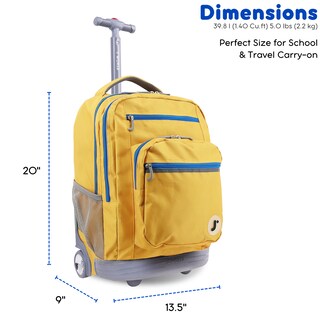 Foto 7 | Foto 7 | Mochila Enrollable J World New York Sundance Kumquat De 20 Pulgadas - Venta Internacional.