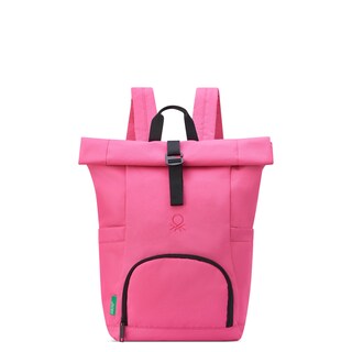 Foto 1 | Foto 1 | Mochila United Colors Of Benetton Be Rolltop Rosa 15.6 Pulgadas - Venta Internacional.